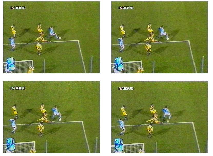 Serie A 1998-1999, 17a giornata: il leggendario gol di tacco al volo contro il Parma (ripresa tv da Raidue)